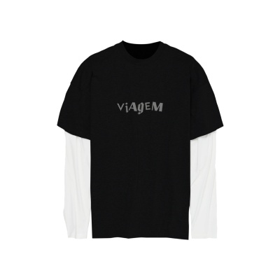 Longsleeve Preta Viagem