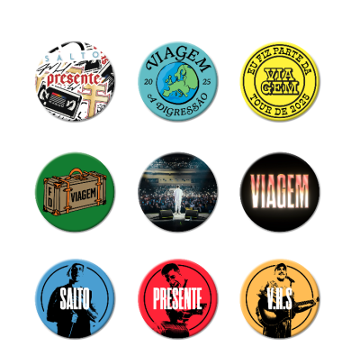 Pin Set Viagens