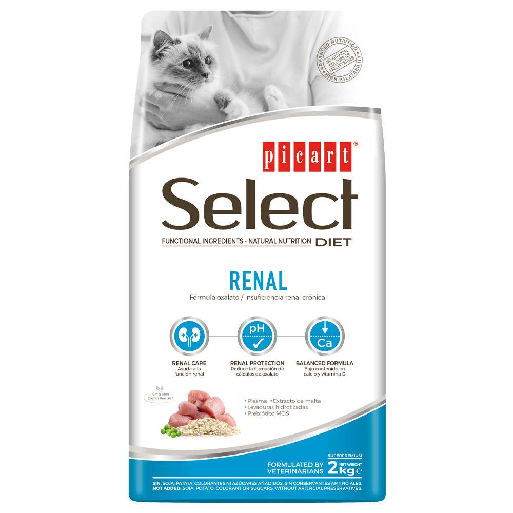 Picart Select Veterinary Diets Renal – Gatos com Problemas Renais Picart Select Veterinary Diets Renal – Gatos com Problemas Renais