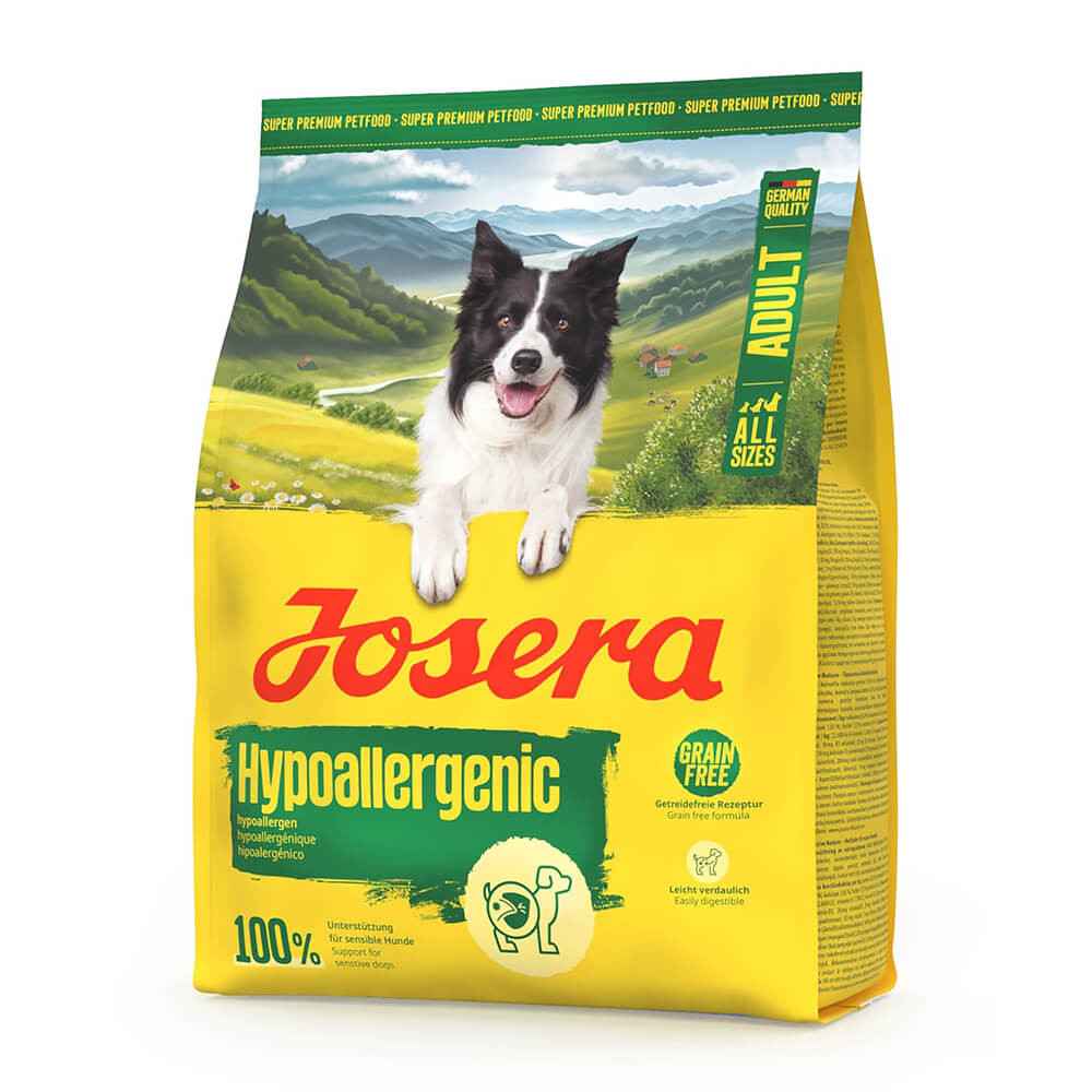 Josera Hypoallergenic - Proteína de Insetos - Ração seca sem cereais para cão adulto com alergias Josera Hypoallergenic - Proteína de Insetos - Ração seca sem cereais para cão adulto com alergias