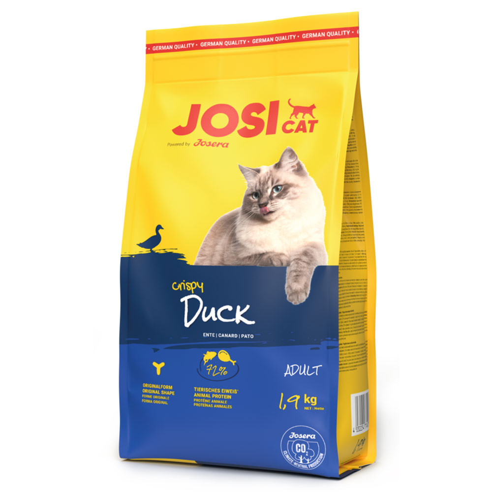 JosiCat Crispy Duck Gato adulto - Pato JosiCat Crispy Duck Gato adulto - Pato