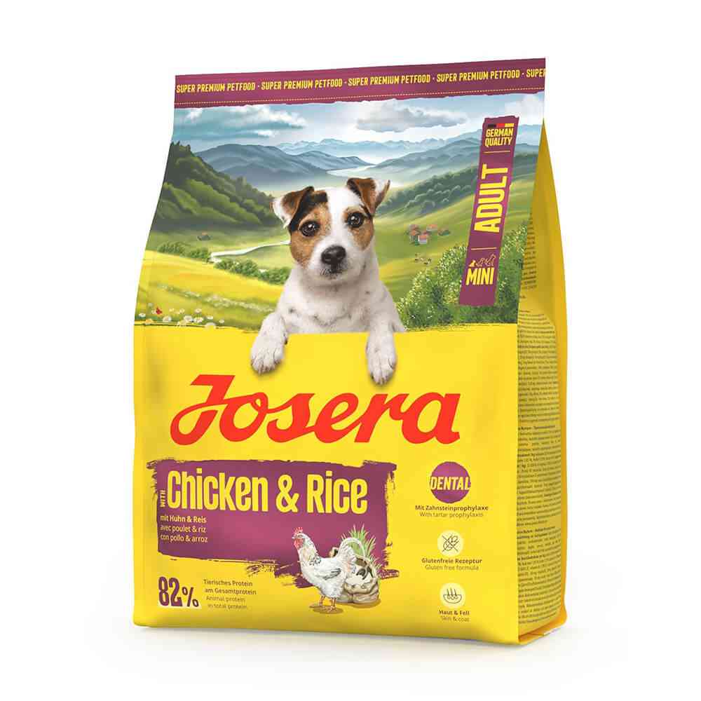 Josera Mini - Frango - Ração seca para cão adulto pequeno Josera Mini - Frango - Ração seca para cão adulto pequeno