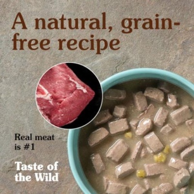 Taste of the Wild – Terrina de Peru com Frutas para Cães | Alimento Húmido Sem Cereais