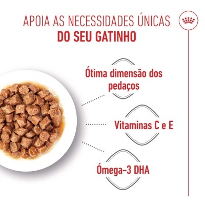 Royal Canin Kitten - Alimento em molho para gatinhos