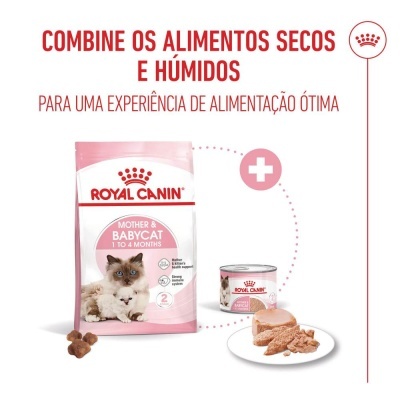 Royal Canin Mother & Babycat - Ração seca para gata gestante/lactante e gatinho recém-nascido