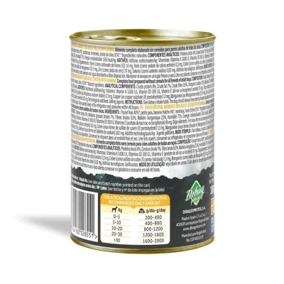 Dibaq Natural Moments Adulto Frango com banana  380g