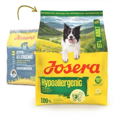 Josera Hypoallergenic - Proteína de Insetos - Ração seca sem cereais para cão adulto com alergias