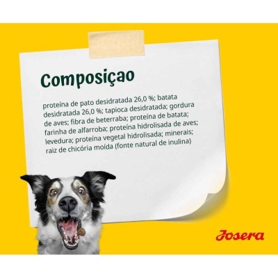 Josera Grainfree - Pato e Batata - Ração seca sem cereais para cão adulto
