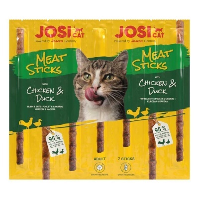 JosiCat Snacks em Stick para Gato Adulto - Frango e Pato