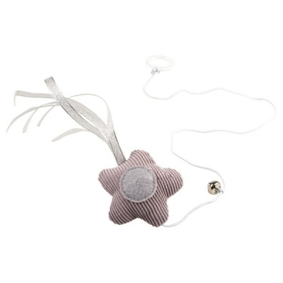 Estrela Cushy com Elástico – Brincadeira com Catnip para Gatos!