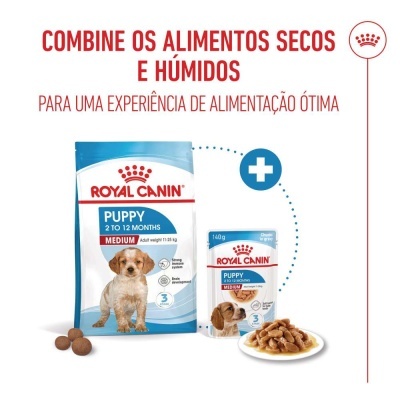 Royal Canin Puppy Medium - Ração seca para cachorro de porte médio/grande