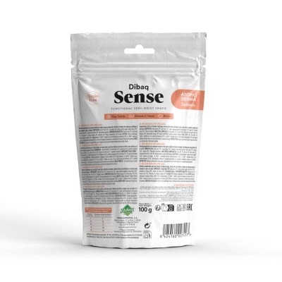 Dibaq Sense Snack Atopic Derma Salmão para Cães | Pele e Pelo Saudáveis