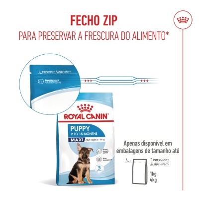 Royal Canin Puppy Maxi - Ração seca para cachorro de porte grande/gigantes