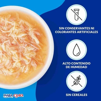 Churu Broth - Caldo para gatos - Frango e Salmão 40g