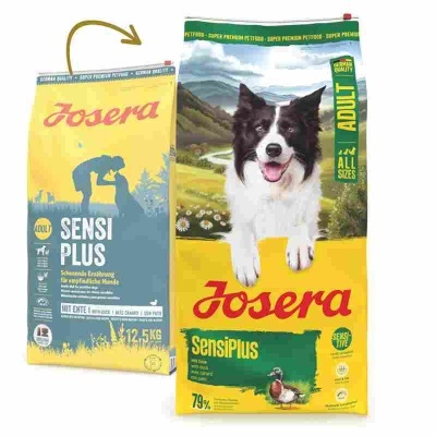 Josera SensiPlus - Pato - Ração seca para cão adulto com sensibilidades.