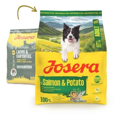 Josera Grainfree - Salmão e Batata - Ração seca sem cereais para cão adulto