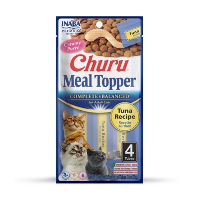 Churu Meal Topper Gatos - Atum 4 x 14g