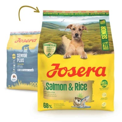 Josera SeniorPlus - Salmão - Ração seca para cão sénior com sensibilidades
