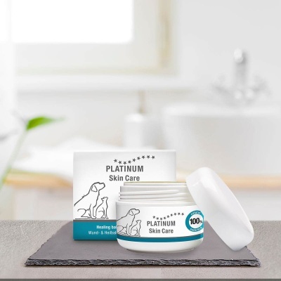 Platinum Skin Care Healing Balm para cães e gatos