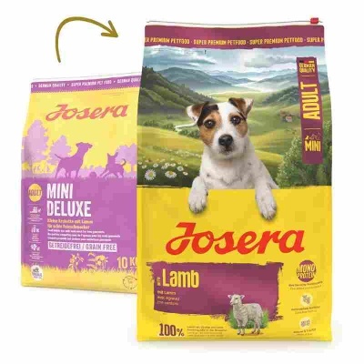 Josera Mini - Borrego - Ração seca sem cereais para cão adulto pequeno