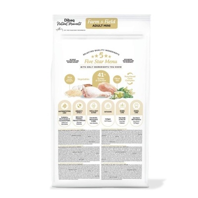 Dibaq Natural Moments 5 Star Peru e Frango - Adulto Raças Pequenas