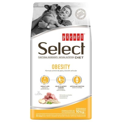 Picart Select Veterinary Diets Obesity – Ração para Cão | Controlo de Peso + Suporte Articular