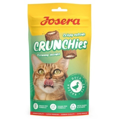 osera Crunchies Pato para Gatos - Snacks Crocantes Sem Cereais