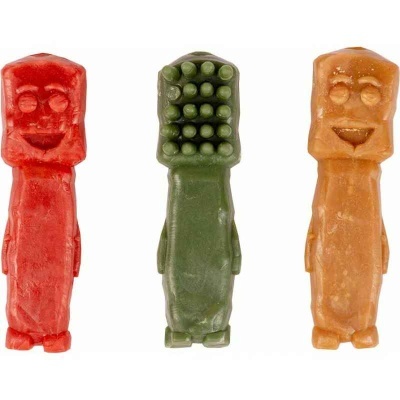 Garden Bites Toby Toothbrush – Petiscos Veganos que Limpam os Dentes e Deixam o Hálito Fresquinho!