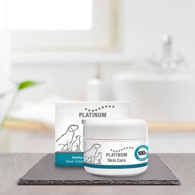 Platinum Skin Care Healing Balm para cães e gatos
