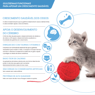 Churu Puré para Gatinho - Sabor a Atum 4 x 14g