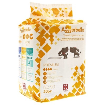 Resguardos Higiénicos Premium para Cães Ferribiella - 60 x 90 cm (30 unidades)