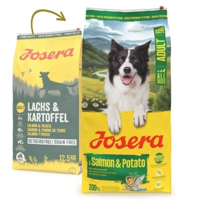 Josera Grainfree - Salmão e Batata - Ração seca sem cereais para cão adulto
