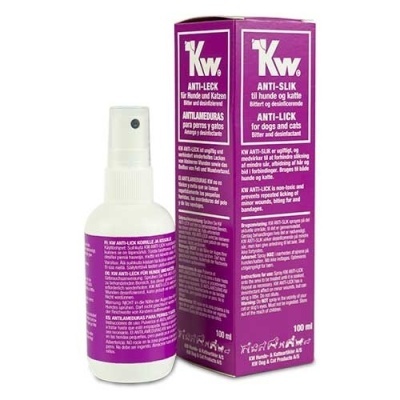 Spray Anti-Lambeduras KW para Cães e Gatos | 100ml