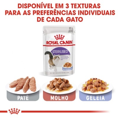 Royal Canin Sterilised Adult - Para gato esterilizado - Alimento em molho