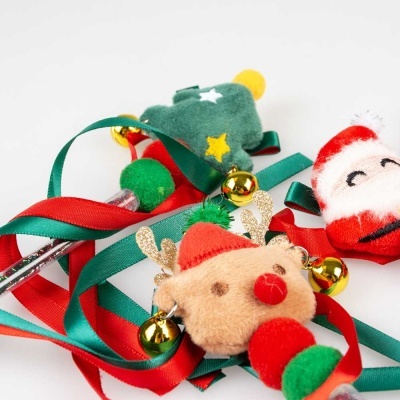 Bastão de Natal com Sino para Gato – Duvo Plus