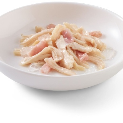 Schesir Filetes de Frango com Presunto em Gelatina para Gatos