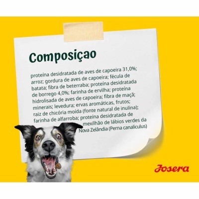 Josera Active Nature - Borrego - Ração seca para cão adulto ativo