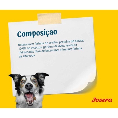Josera Hypoallergenic - Proteína de Insetos - Ração seca sem cereais para cão adulto com alergias