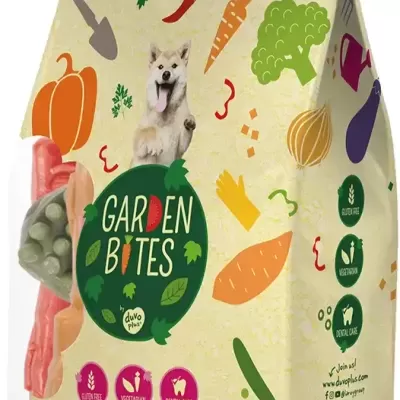 Garden Bites Toby Toothbrush – Petiscos Veganos que Limpam os Dentes e Deixam o Hálito Fresquinho!