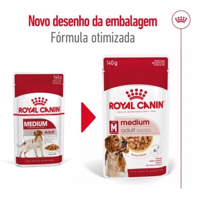 Royal Canin Medium Adult - Alimento em molho para cão adulto de porte médio