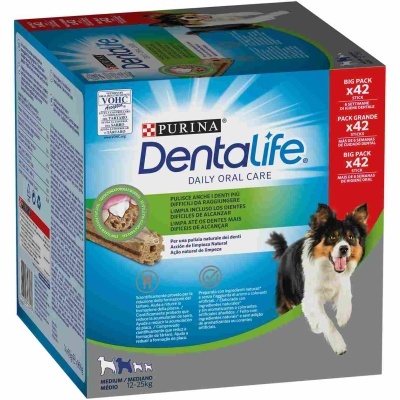 Purina Dentalife Snack – Cuidados Orais para Cães Médios (12-25 kg)