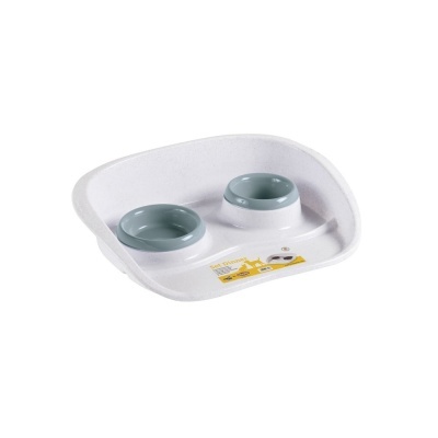 Kerbl  - Comedouro Duplo - 46 x 35 x 11 cm