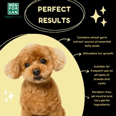 Menforsan Champô Natural para Cachorros – Germen de Trigo - 300ml