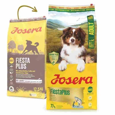 Josera Fiesta Plus - Salmão - Ração seca sem cereais para cão adulto