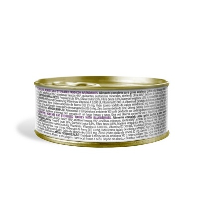 Dibaq Natural Moments 5 Star Esterilizado Peru e Frango com Mirtilos