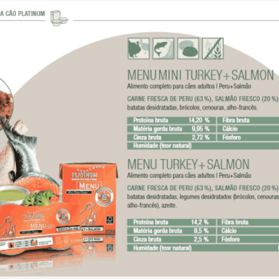 Platinum Menu Adult Peru & Salmão