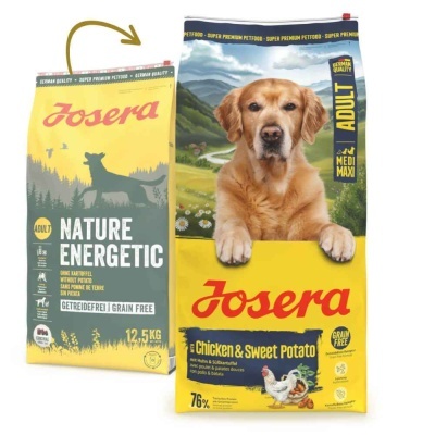 Josera Medi/Maxi - Frango com batata doce - Ração seca sem cereais para cão adulto médio/grande