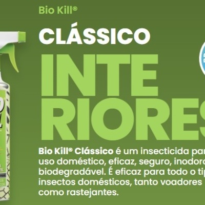 Bio Kill Clássico – Inseticida Biodegradável para Insetos Domésticos | 375ml