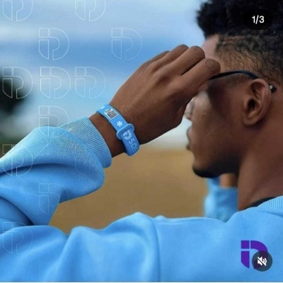 Pulseira Inteligente ID S.O.S com QR Code