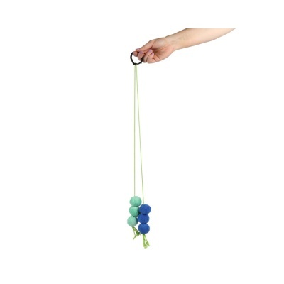 Brinquedo Elástico Dizzy Dangle com Bolas – Diversão Sem Fim para o Seu Gato!